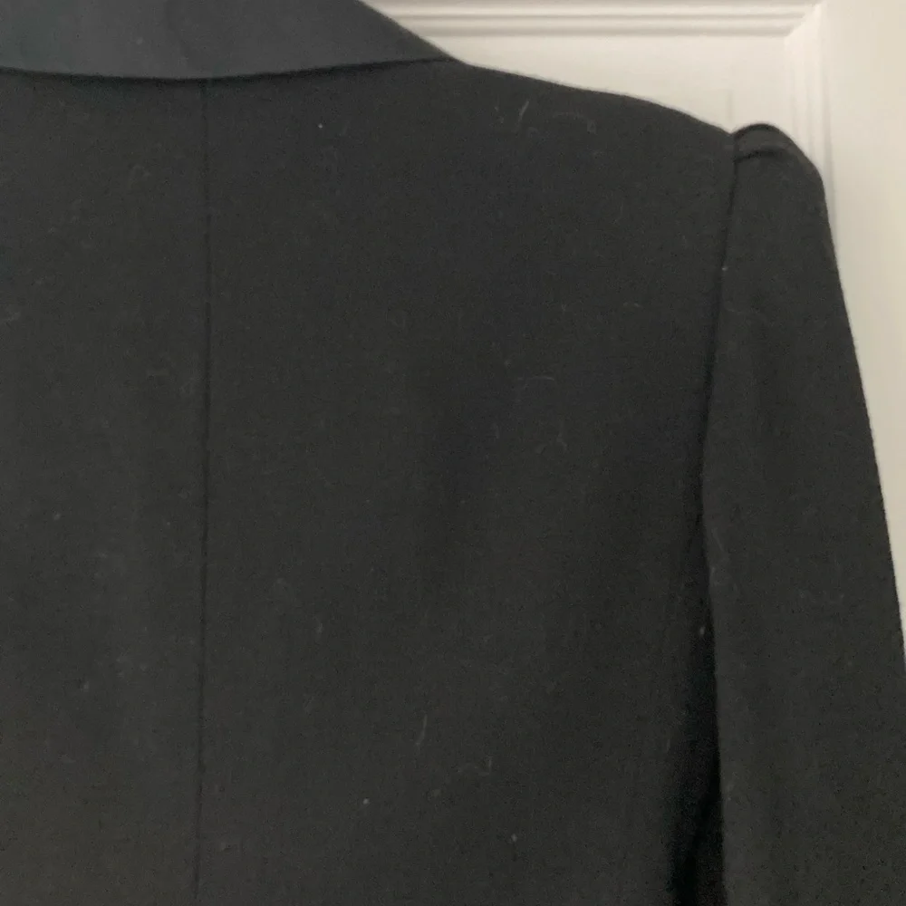 Vintage Christian Dior Tuxedo style Jacket and Skirt 100% Wool